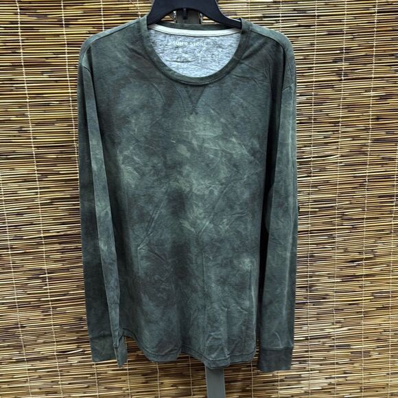 Sun + Stone Mens Cozy Tie Dye Sleep Shirt Size L - Picture 2 of 3